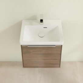 Тумба под раковину Villeroy & Boch Subway 3.0 47,3х42,9 см ДСП/алюминий дуб аризона C580L0VH