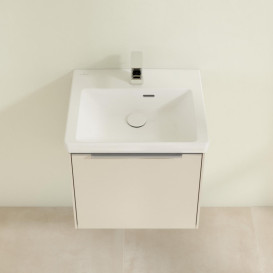 Тумба під раковину Villeroy & Boch Subway 3.0 47,3х42,9 см ДСП/алюміній кашемір сірий C580L0VN