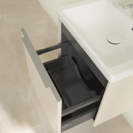 Тумба під раковину Villeroy & Boch Subway 3.0 47,3х42,9 см ДСП/алюміній кашемір сірий C580L0VN