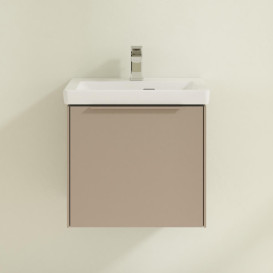 Тумба под раковину Villeroy & Boch Subway 3.0 47,3х42,9 см ДСП/алюминий тауп/монохром C580L2VM