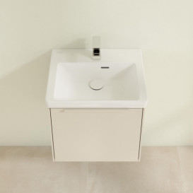 Тумба під раковину Villeroy & Boch Subway 3.0 47,3х42,9 см ДСП/алюміній сірий кашемір/монохром C580L2VN