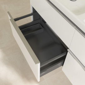 Тумба под раковину Villeroy & Boch Subway 3.0 127,2х57,6 см ДСП/алюминий чистый белый C56800VF