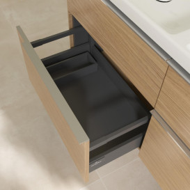 Тумба под раковину Villeroy & Boch Subway 3.0 127,2х57,6 см ДСП/алюминий дуб северный C56800VJ