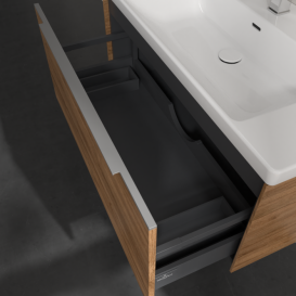 Тумба под раковину Villeroy & Boch Subway 3.0 97,3х42,9 см ДСП/алюминий дуб канзас C56900RH