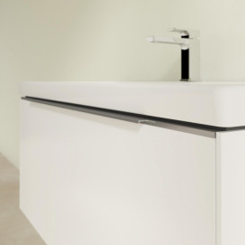 Тумба під раковину Villeroy & Boch Subway 3.0 97,3х42,9 см ДСП/алюміній чистий білий C56900VF