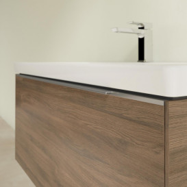 Тумба под раковину Villeroy & Boch Subway 3.0 97,3х42,9 см ДСП/алюминий дуб аризона C56900VH