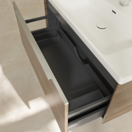 Тумба под раковину Villeroy & Boch Subway 3.0 97,3х42,9 см ДСП/алюминий дуб аризона C56900VH