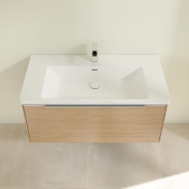 Тумба под раковину Villeroy & Boch Subway 3.0 97,3х42,9 см ДСП/алюминий дуб северный C56900VJ