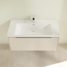 Тумба под раковину Villeroy & Boch Subway 3.0 97,3х42,9 см ДСП/алюминий серый кашемир C56900VN