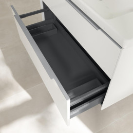 Тумба під раковину Villeroy & Boch Subway 3.0 97,3х57,6 см ДСП/алюміній чистий білий C57000VF