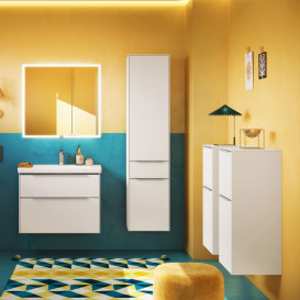 Тумба под раковину Villeroy & Boch Subway 3.0 77,2х57,6 см ДСП/алюминий дуб аризона C57400VH