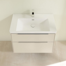 Тумба под раковину Villeroy & Boch Subway 3.0 77,2х57,6 см ДСП/алюминий серый кашемир C57400VN