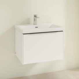 Тумба под раковину Villeroy & Boch Subway 3.0 62,2х42,9 см ДСП/алюминий чистый белый C57500VF