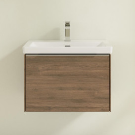 Тумба под раковину Villeroy & Boch Subway 3.0 62,2х42,9 см ДСП/алюминий дуб аризона C57500VH