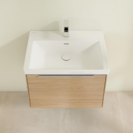 Тумба під раковину Villeroy & Boch Subway 3.0 62,2х42,9 см ДСП/алюміній дуб північний C57500VJ