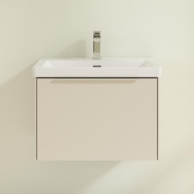 Тумба під раковину Villeroy & Boch Subway 3.0 62,2х42,9 см ДСП/алюміній сірий кашемір/монохром C57502VN