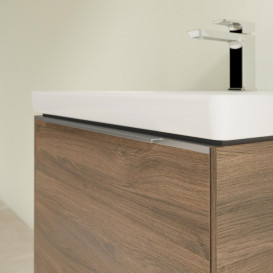 Тумба під раковину Villeroy & Boch Subway 3.0 57,2х42,9 см ДСП/алюміній дуб аризона C57700VH