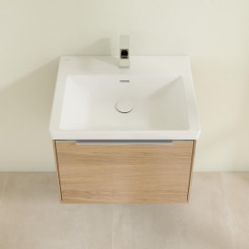 Тумба под раковину Villeroy & Boch Subway 3.0 57,2х42,9 см ДСП/алюминий дуб северный C57700VJ
