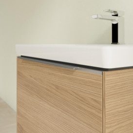 Тумба под раковину Villeroy & Boch Subway 3.0 57,2х42,9 см ДСП/алюминий дуб северный C57700VJ