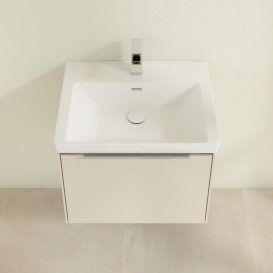 Тумба под раковину Villeroy & Boch Subway 3.0 57,2х42,9 см ДСП/алюминий серый кашемир C57700VN