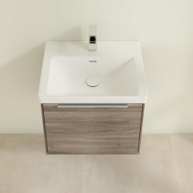 Тумба під раковину Villeroy & Boch Subway 3.0 52,3х42,9 см ДСП/алюміній кам'яний дуб C57900RK