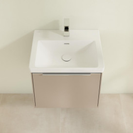 Тумба під раковину Villeroy & Boch Subway 3.0 52,3х42,9 см ДСП/алюміній тауп C57900VM