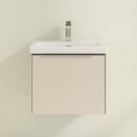 Тумба під раковину Villeroy & Boch Subway 3.0 52,3х42,9 см ДСП/алюміній сірий кашемір C57900VN