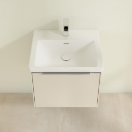 Тумба під раковину Villeroy & Boch Subway 3.0 52,3х42,9 см ДСП/алюміній сірий кашемір C57900VN