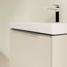 Тумба під раковину Villeroy & Boch Subway 3.0 52,3х42,9 см ДСП/алюміній сірий кашемір C57900VN