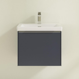 Тумба під раковину Villeroy & Boch Subway 3.0 52,3х42,9 см ДСП/алюміній морський синій C57900VQ