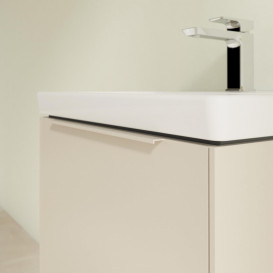 Тумба под раковину Villeroy & Boch Subway 3.0 52,3х42,9 см ДСП/алюминий серый кашемир/монохром C57902VN