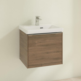 Тумба под раковину Villeroy & Boch Subway 3.0 47,3х42,9 см ДСП/алюминий дуб аризона C58000VH