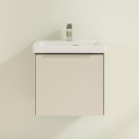 Тумба под раковину Villeroy & Boch Subway 3.0 47,3х42,9 см ДСП/алюминий серый кашемир C58000VN