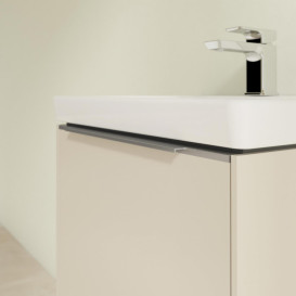 Тумба под раковину Villeroy & Boch Subway 3.0 47,3х42,9 см ДСП/алюминий серый кашемир C58000VN