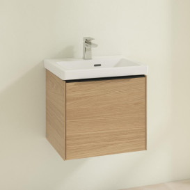 Тумба под раковину Villeroy & Boch Subway 3.0 47,3х42,9 см ДСП/алюминий дуб северный C58001VJ