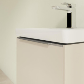 Тумба под раковину Villeroy & Boch Subway 3.0 42,3х42,9 см ДСП/алюминий серый кашемир C58100VN