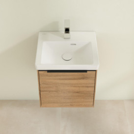 Тумба під раковину Villeroy & Boch Subway 3.0 42,3х42,9 см ДСП/алюміній дуб канзас C58200RH