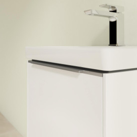 Тумба під раковину Villeroy & Boch Subway 3.0 42,3х42,9 см ДСП/алюміній чистий білий C58200VF