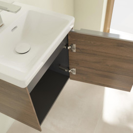 Тумба под раковину Villeroy & Boch Subway 3.0 42,3х42,9 см ДСП/алюминий дуб аризона C58200VH