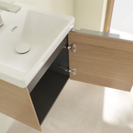 Тумба под раковину Villeroy & Boch Subway 3.0 42,3х42,9 см ДСП/алюминий дуб северный C58200VJ