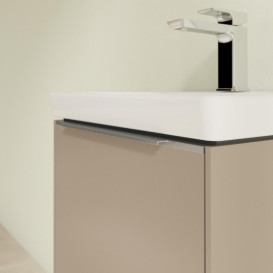 Тумба под раковину Villeroy & Boch Subway 3.0 42,3х42,9 см ДСП/алюминий тауп C58200VM