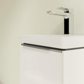 Тумба под раковину Villeroy & Boch Subway 3.0 35,1х42,9 см ДСП/алюминий белый бриллиант C58300VE