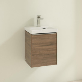 Тумба під раковину Villeroy & Boch Subway 3.0 35,1х42,9 см ДСП/алюміній дуб аризона C58300VH