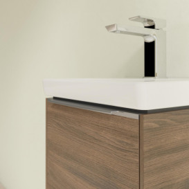 Тумба під раковину Villeroy & Boch Subway 3.0 35,1х42,9 см ДСП/алюміній дуб аризона C58300VH