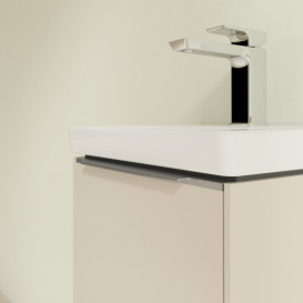 Тумба под раковину Villeroy & Boch Subway 3.0 35,1х42,9 см ДСП/алюминий серый кашемир C58300VN