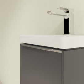 Тумба под раковину Villeroy & Boch Subway 3.0 35,1х42,9 см ДСП/алюминий графит C58300VR