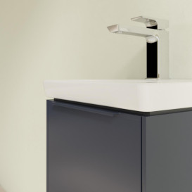 Тумба під раковину Villeroy & Boch Subway 3.0 35,1х42,9 см ДСП/алюміній морський синій/монохром C58302VQ