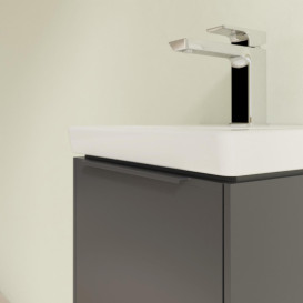 Тумба под раковину Villeroy & Boch Subway 3.0 35,1х42,9 см ДСП/алюминий графит/монохром C58302VR