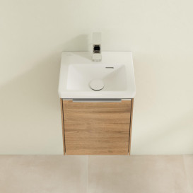 Тумба под раковину Villeroy & Boch Subway 3.0 35,1х42,9 см ДСП/алюминий дуб канзас C58400RH