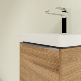 Тумба под раковину Villeroy & Boch Subway 3.0 35,1х42,9 см ДСП/алюминий дуб канзас C58400RH